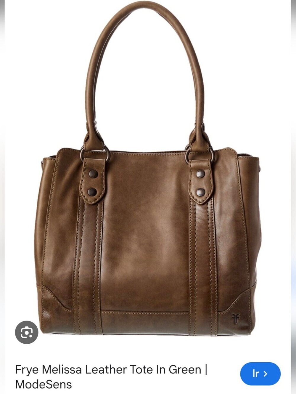 Frye DeBrown Leather Tote Bag